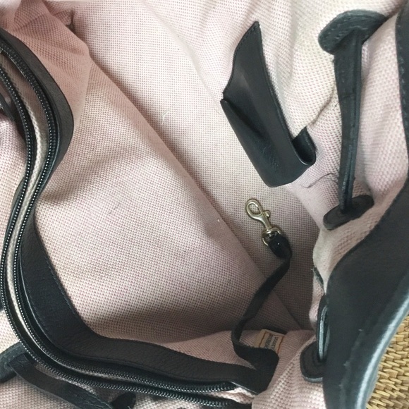 Dooney & Burke Black Leather Shoulder Bag Purse - Picture 8 of 8